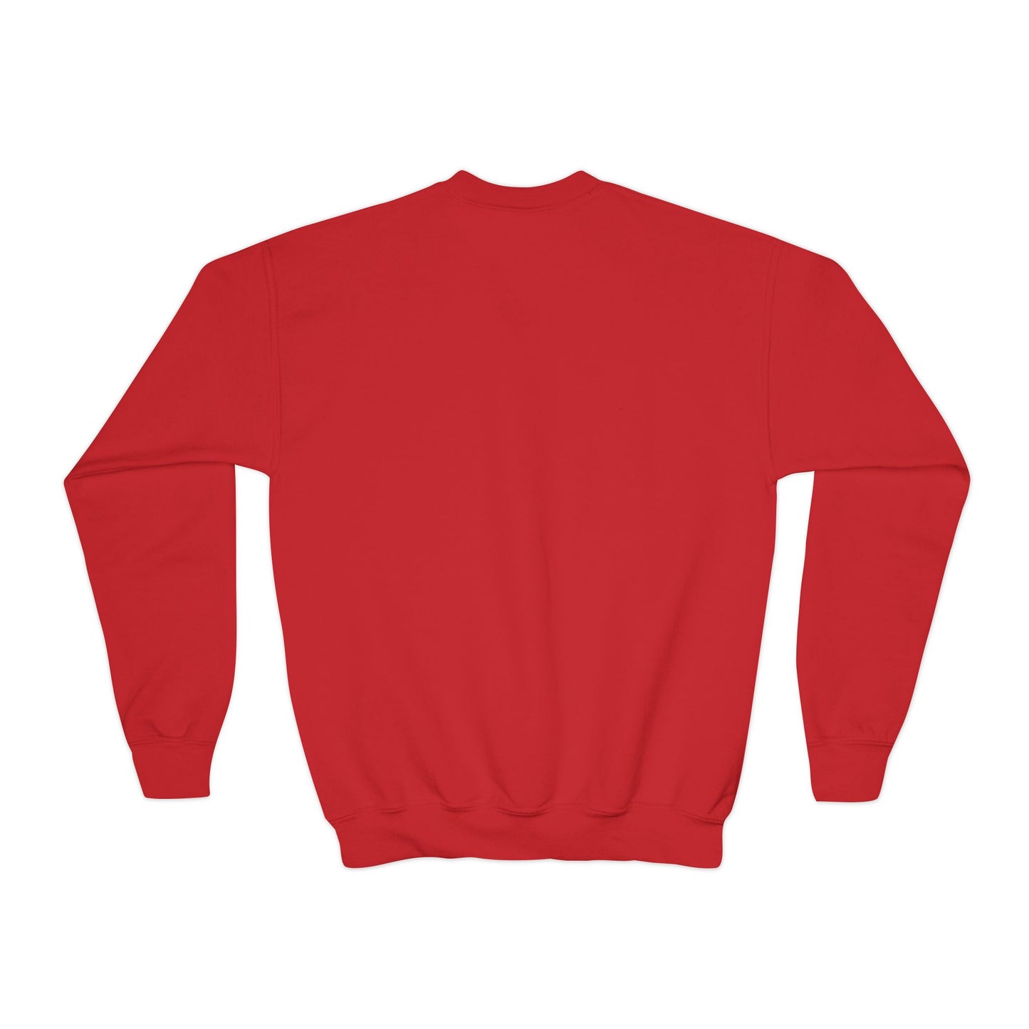 Youth Crewneck Sweatshirt with Colorful Flower Design