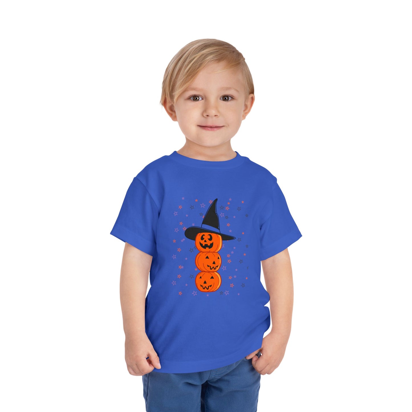 Halloween Pumpkin Tee for Toddlers, Cute Kids Shirt