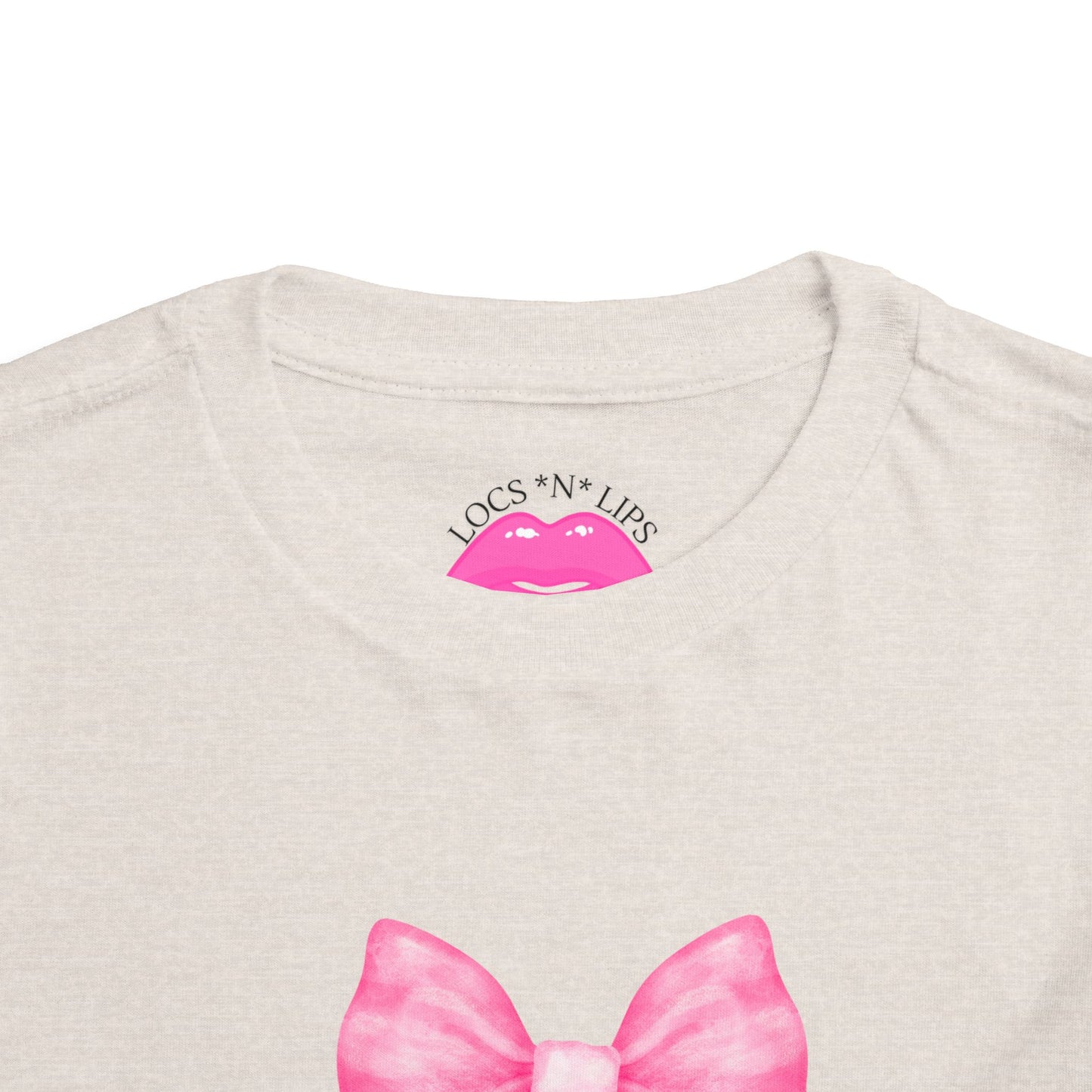 Cute Toddler Tee with Pink Bow Boots Design