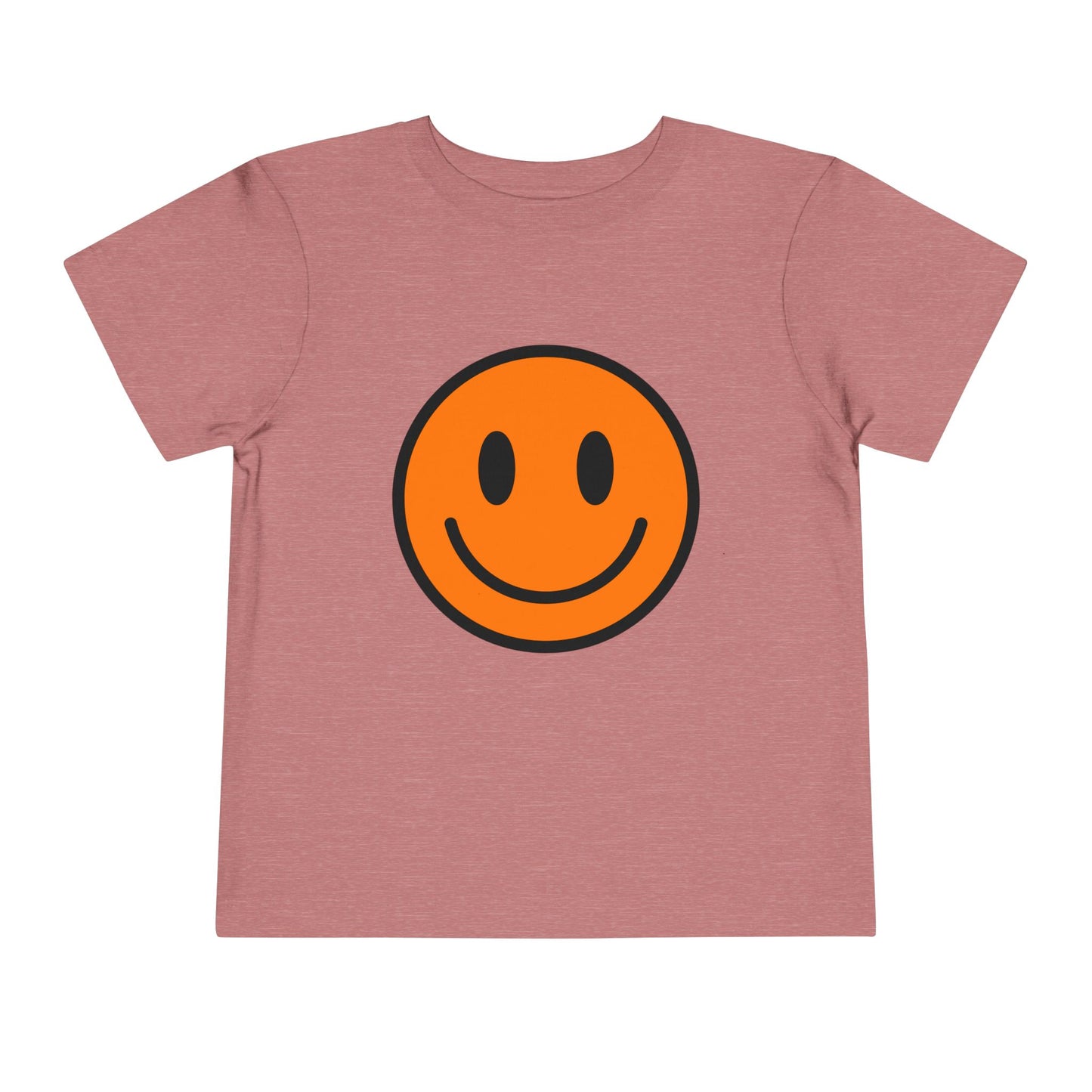 Smiley Face Toddler Tee, Cute Kid's Shirt