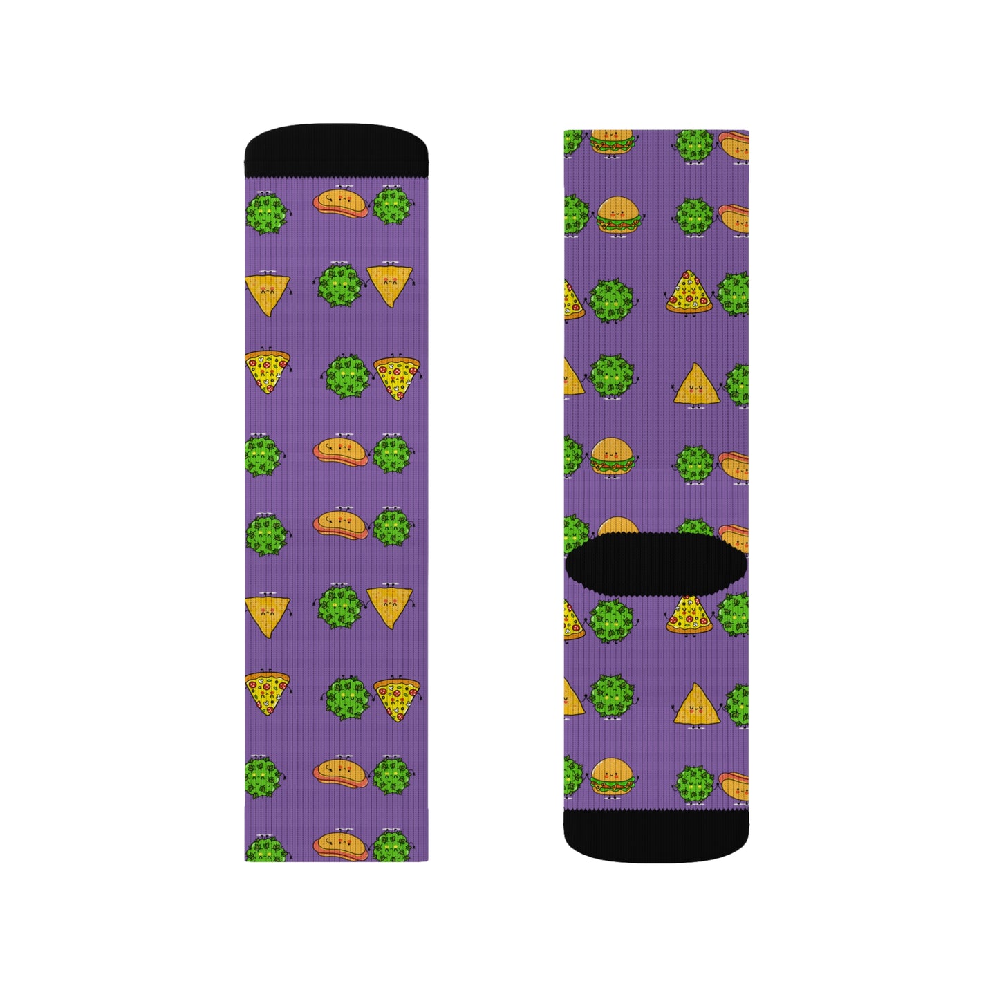 Purple Munchie Socks| Unisex