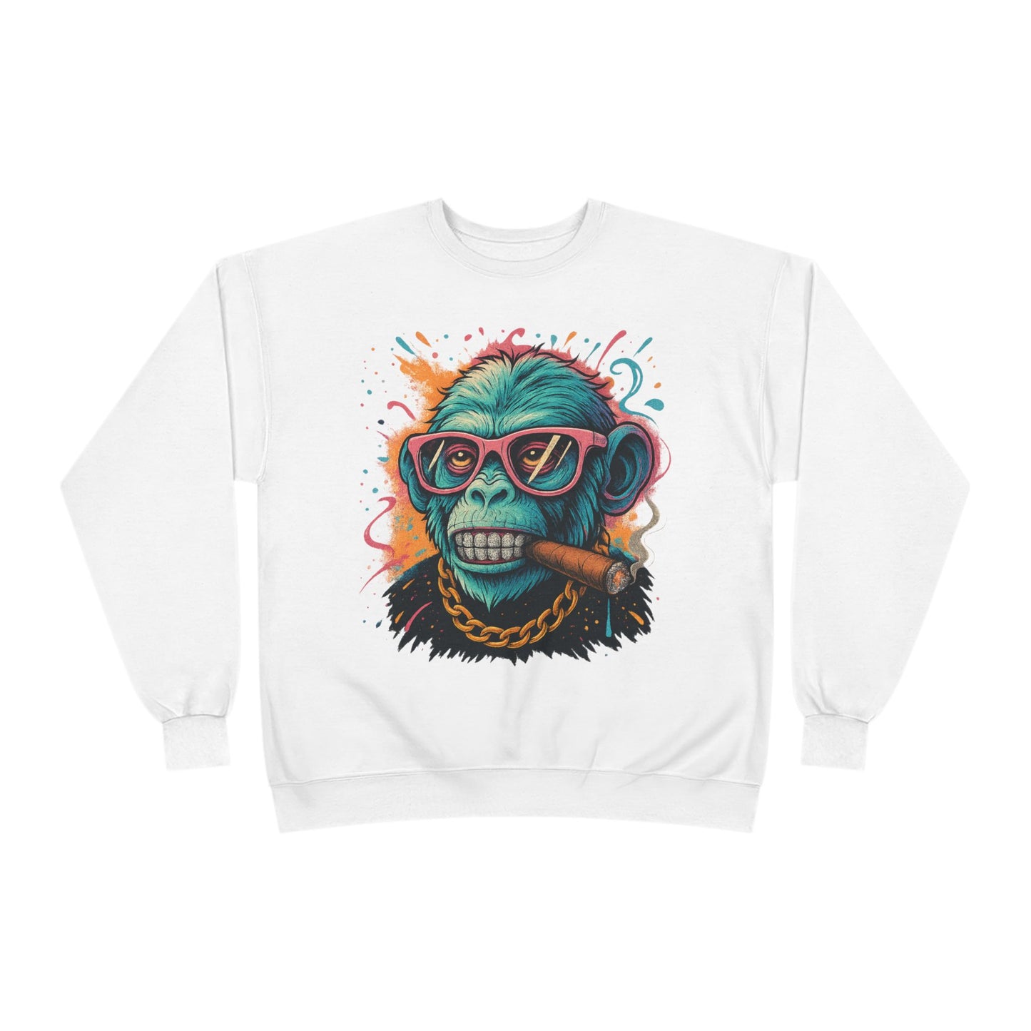 Eco-Friendly 'Boss Mode' Crewneck Sweatshirt, Unisex Cozy Sweatshirt, Casual Streetwear, Gift for Him/Her, Party/Everyday Wear