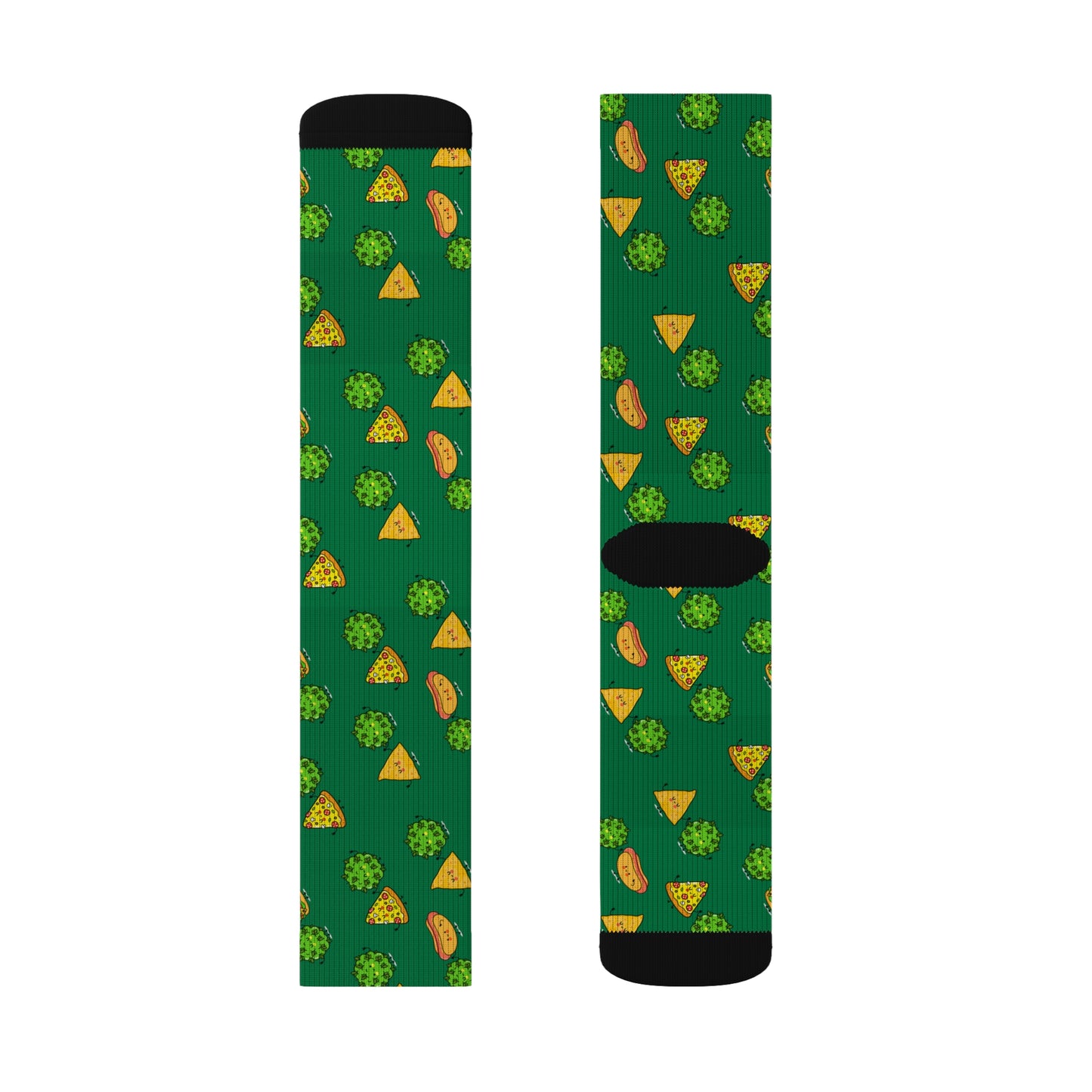 Green Munchies Socks| Unisex