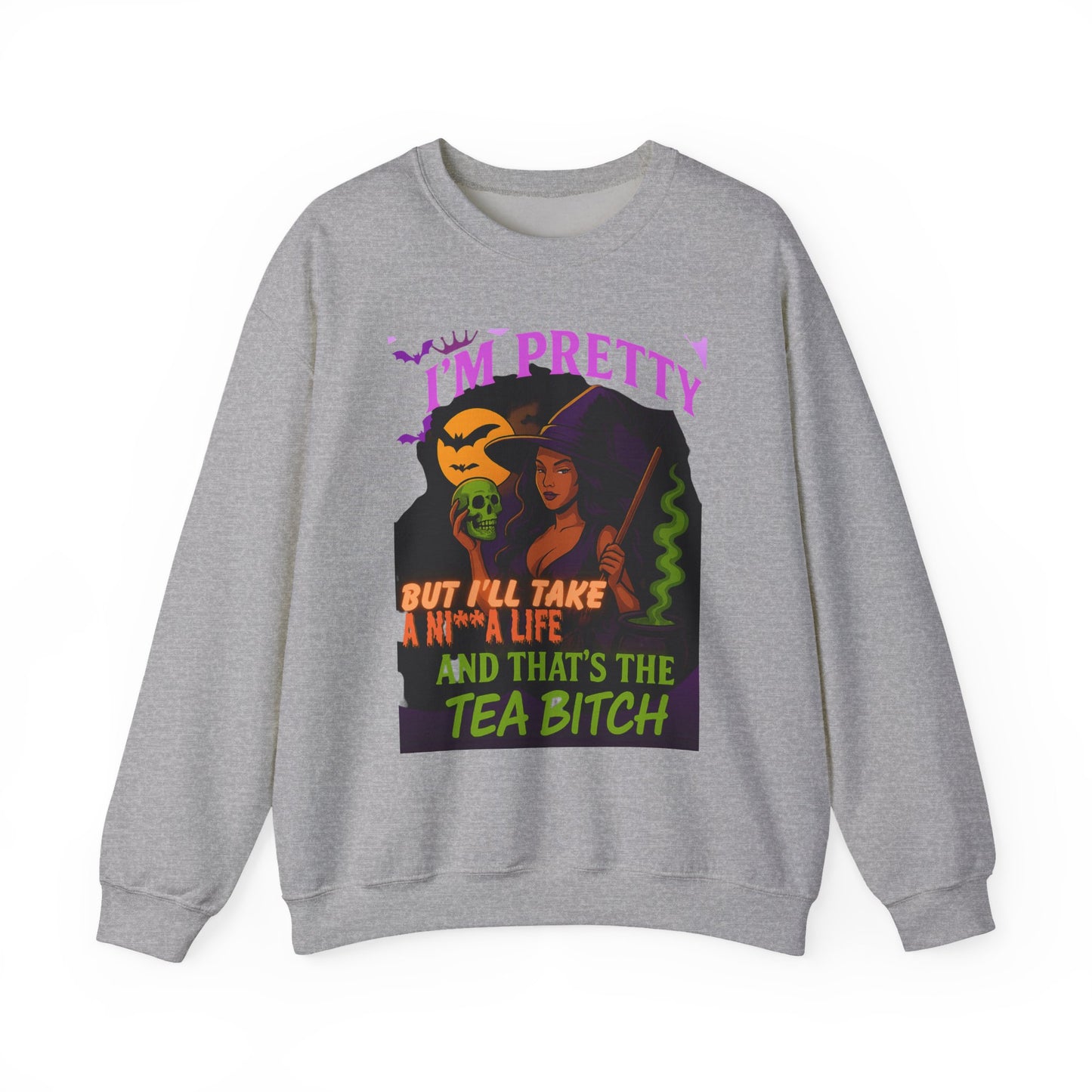 Spooky Vibes Crewneck Sweatshirt - Perfect for Halloween
