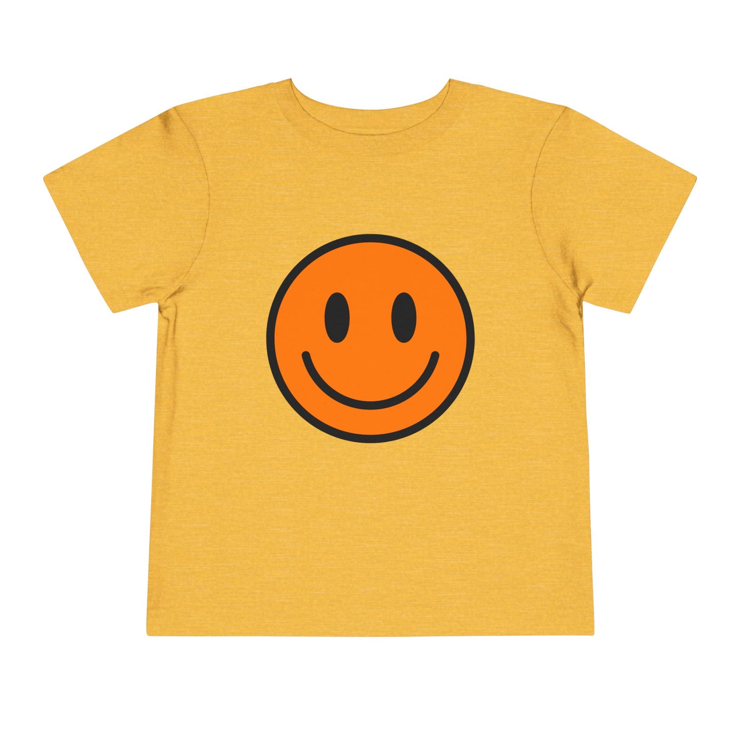 Smiley Face Toddler Tee, Cute Kid's Shirt