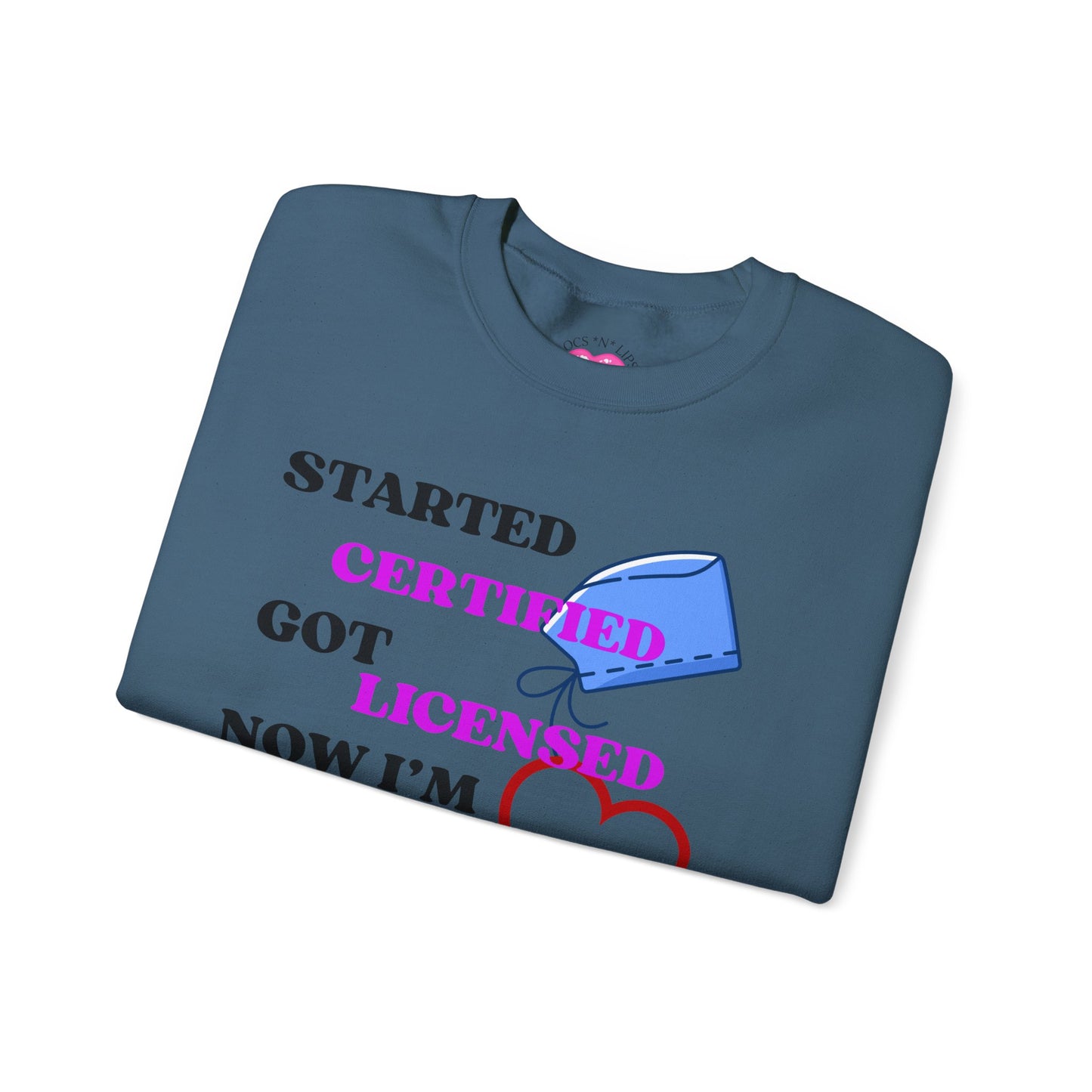 Certified Journey Unisex Sweatshirt, Motivational Crewneck