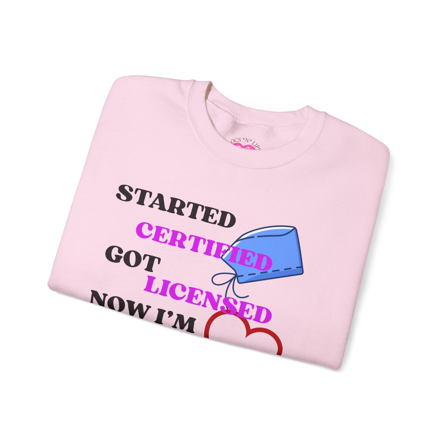 Certified Journey Unisex Sweatshirt, Motivational Crewneck