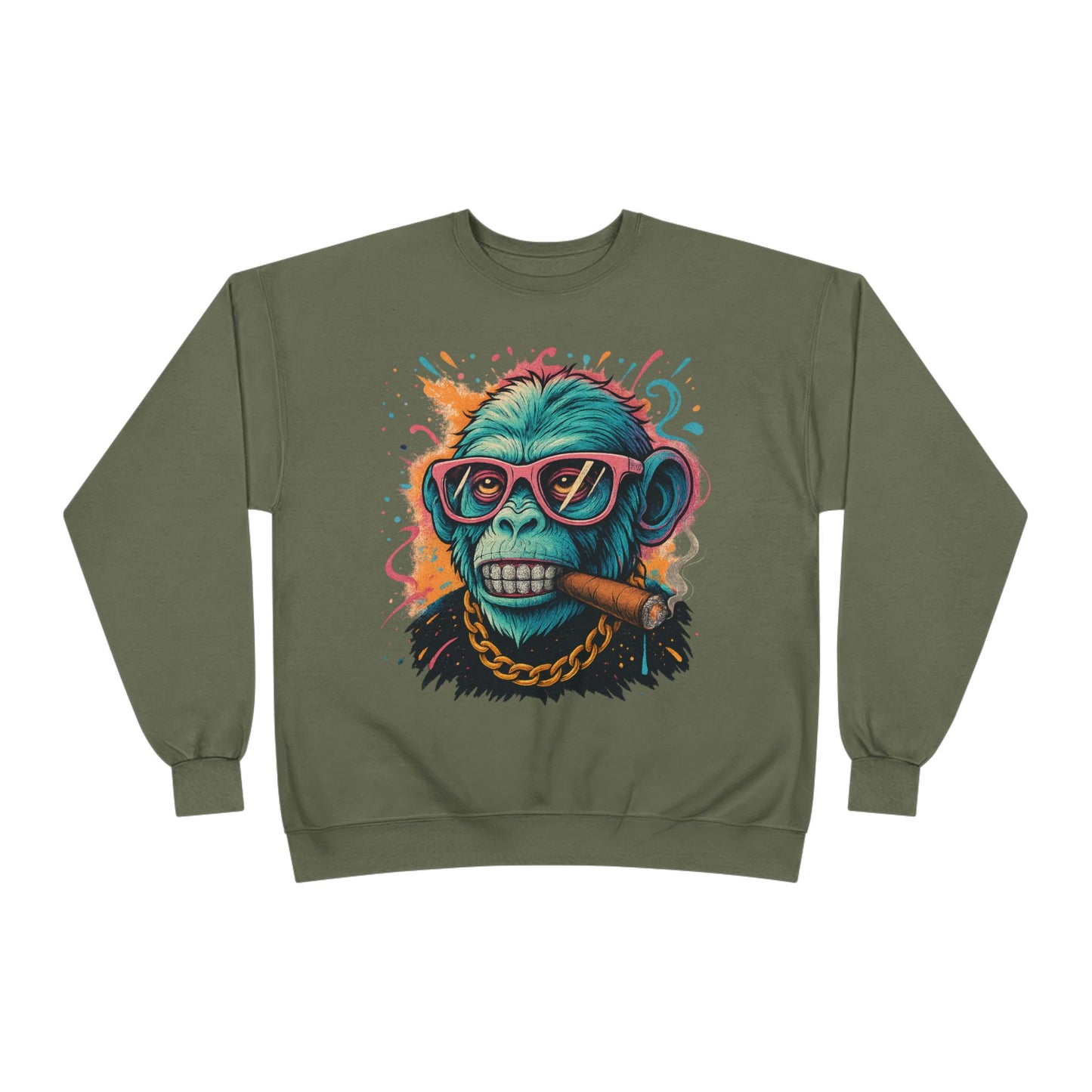 Eco-Friendly 'Boss Mode' Crewneck Sweatshirt, Unisex Cozy Sweatshirt, Casual Streetwear, Gift for Him/Her, Party/Everyday Wear