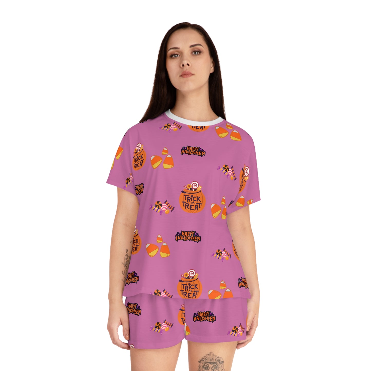 Halloween Women’s Pajama Set, Cozy Sleepwear