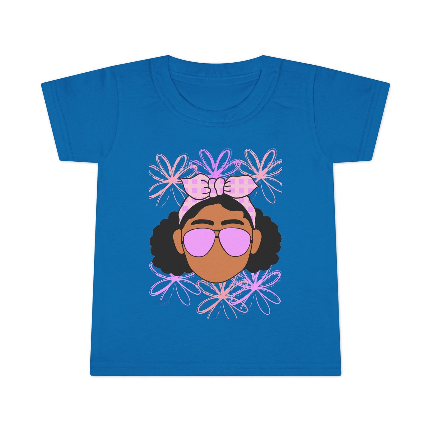 Trendy Toddler Tee: Cool Shades Design
