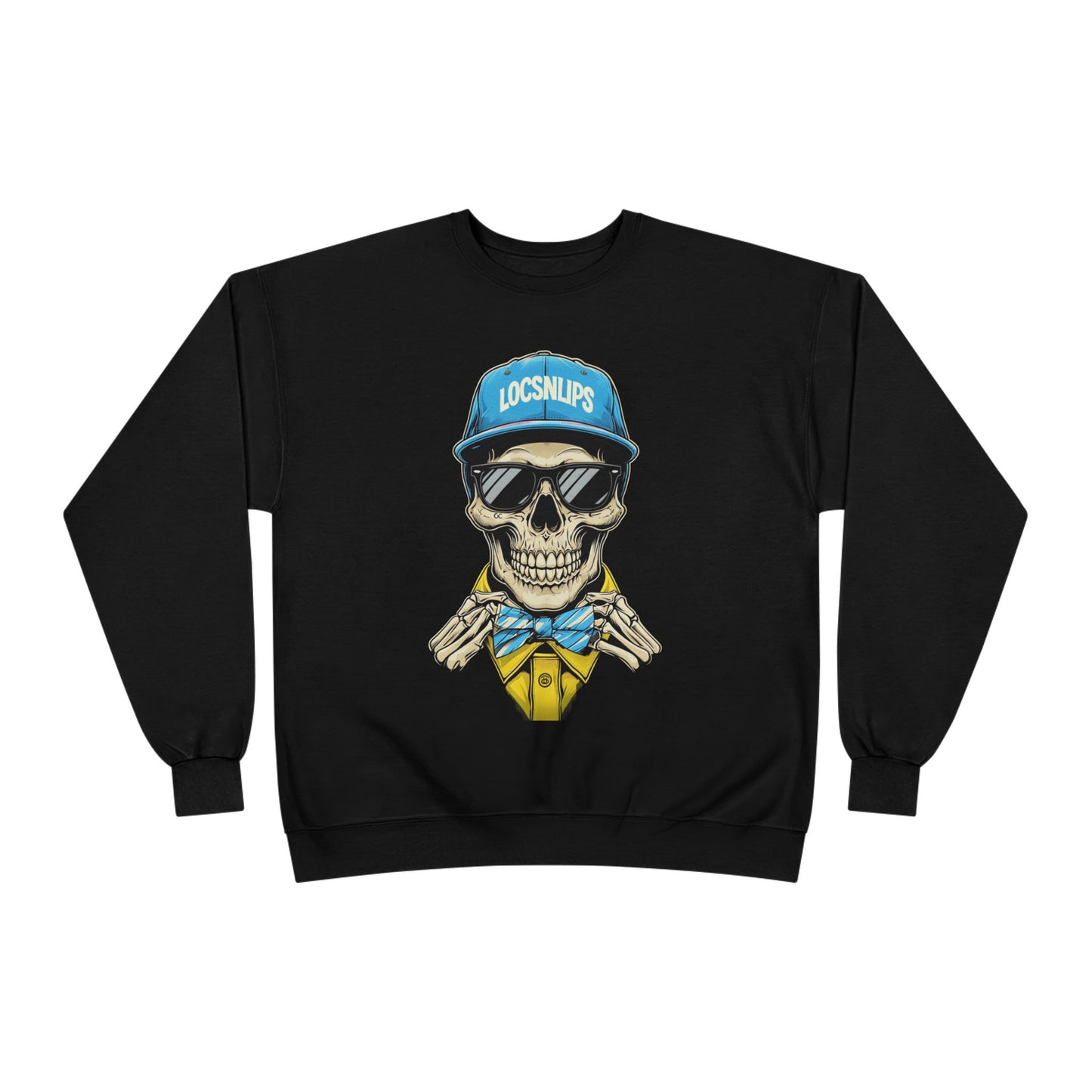 Skeleton Crewneck Sweatshirt, Unisex Sweatshirt