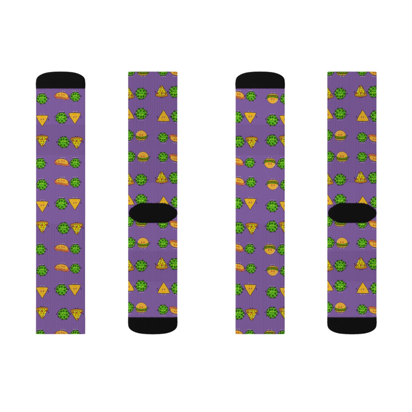 Purple Munchie Socks| Unisex