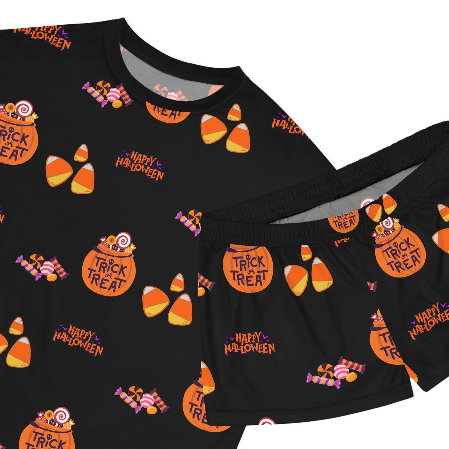 Halloween Women’s Pajama Set, Cozy Sleepwear