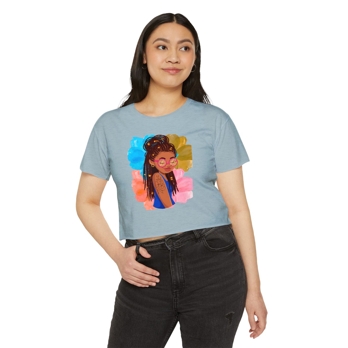 Bohemian Vibes Festival Crop Top