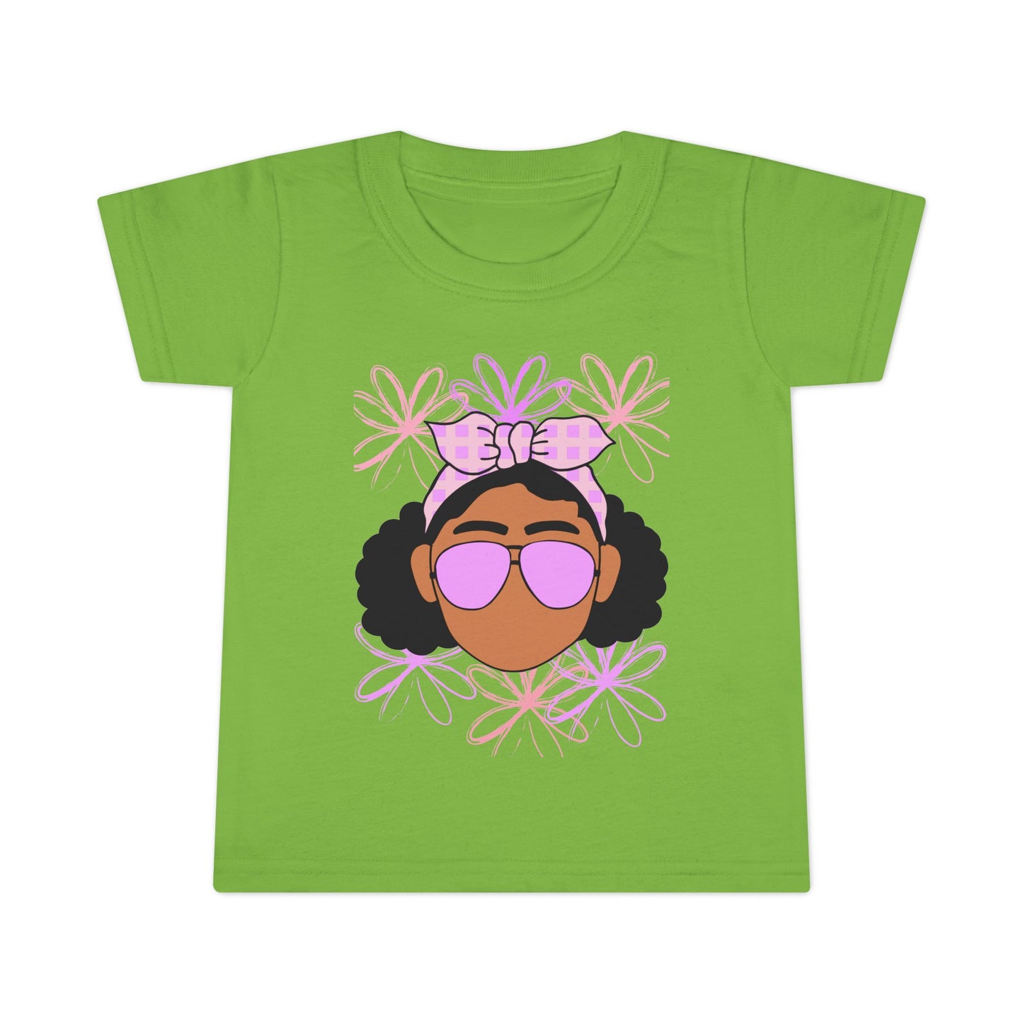 Trendy Toddler Tee: Cool Shades Design