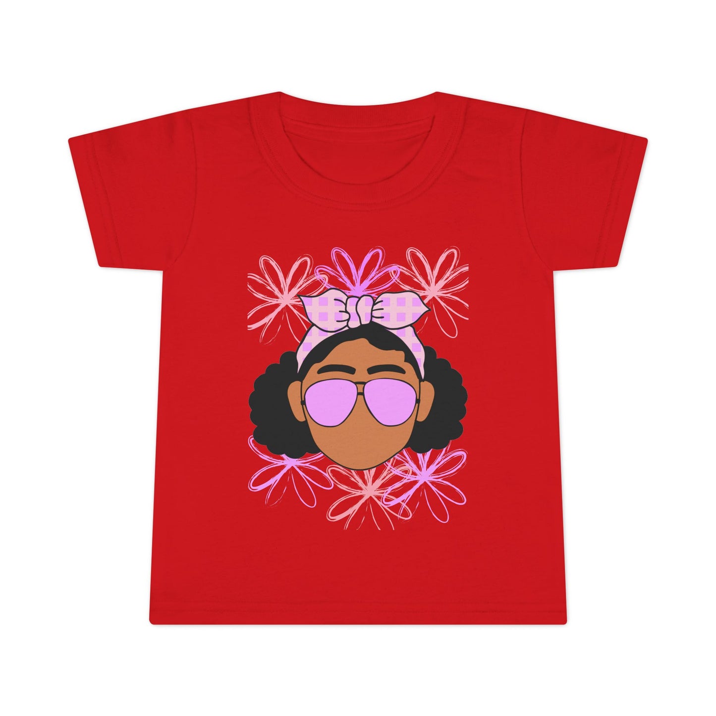 Trendy Toddler Tee: Cool Shades Design