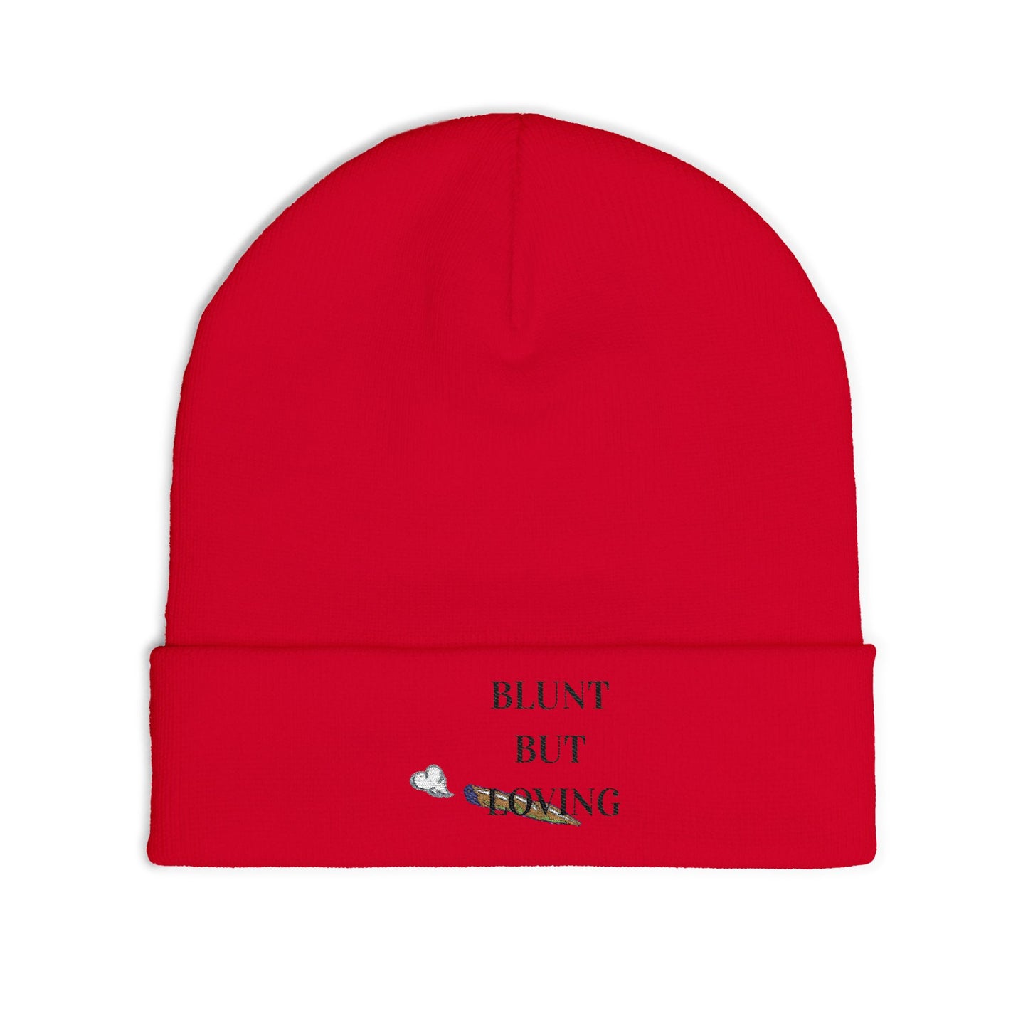 Blunt But Loving Knit Beanie