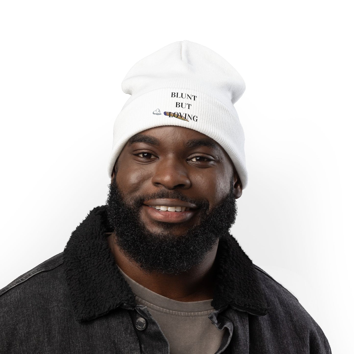 Blunt But Loving Knit Beanie