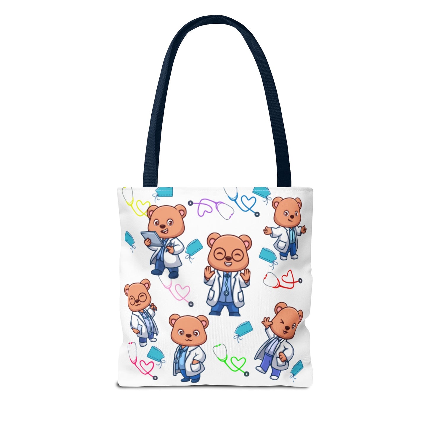 Cute Doctor Bear Tote Bag, Medical Student Gift