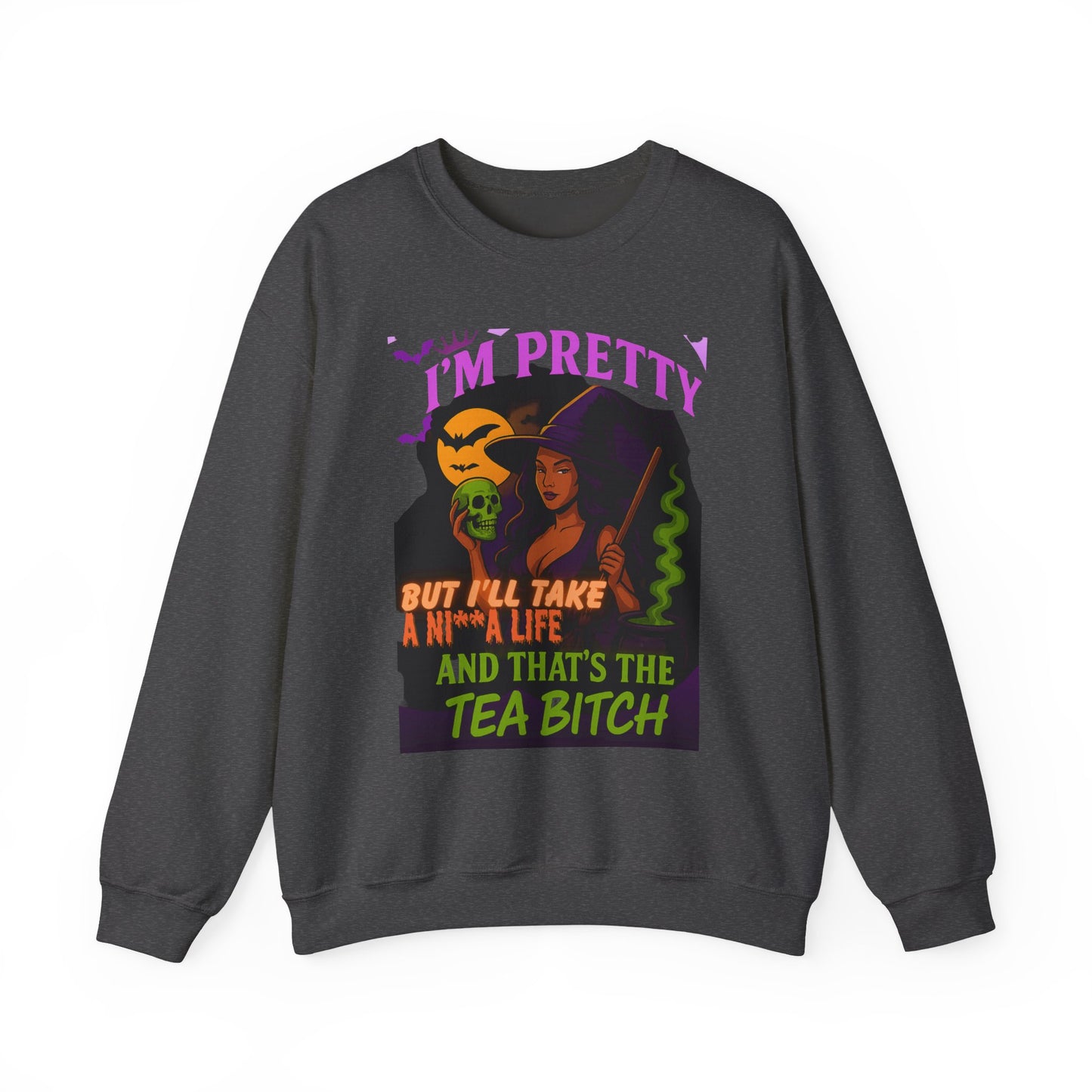 Spooky Vibes Crewneck Sweatshirt - Perfect for Halloween