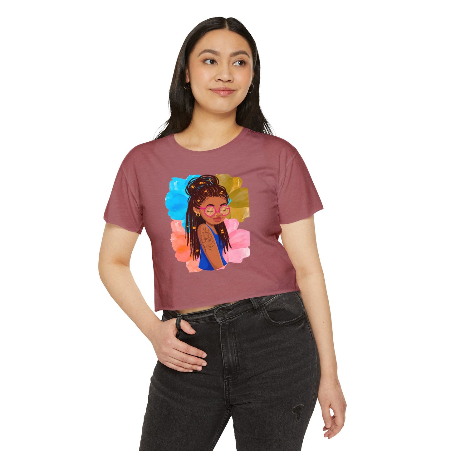 Bohemian Vibes Festival Crop Top
