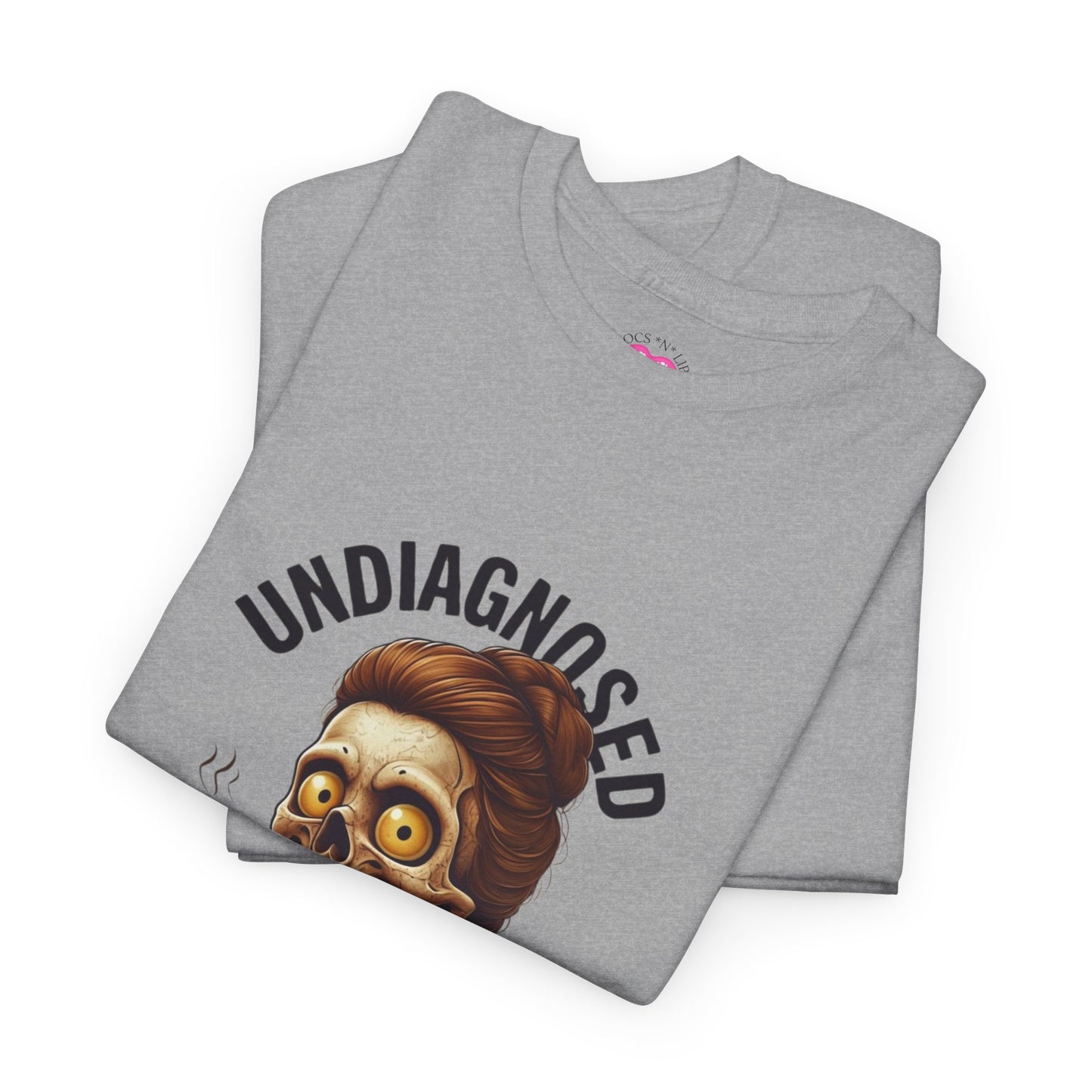 Undiagnosed Skeleton Tee, Funny Graphic T-Shirt