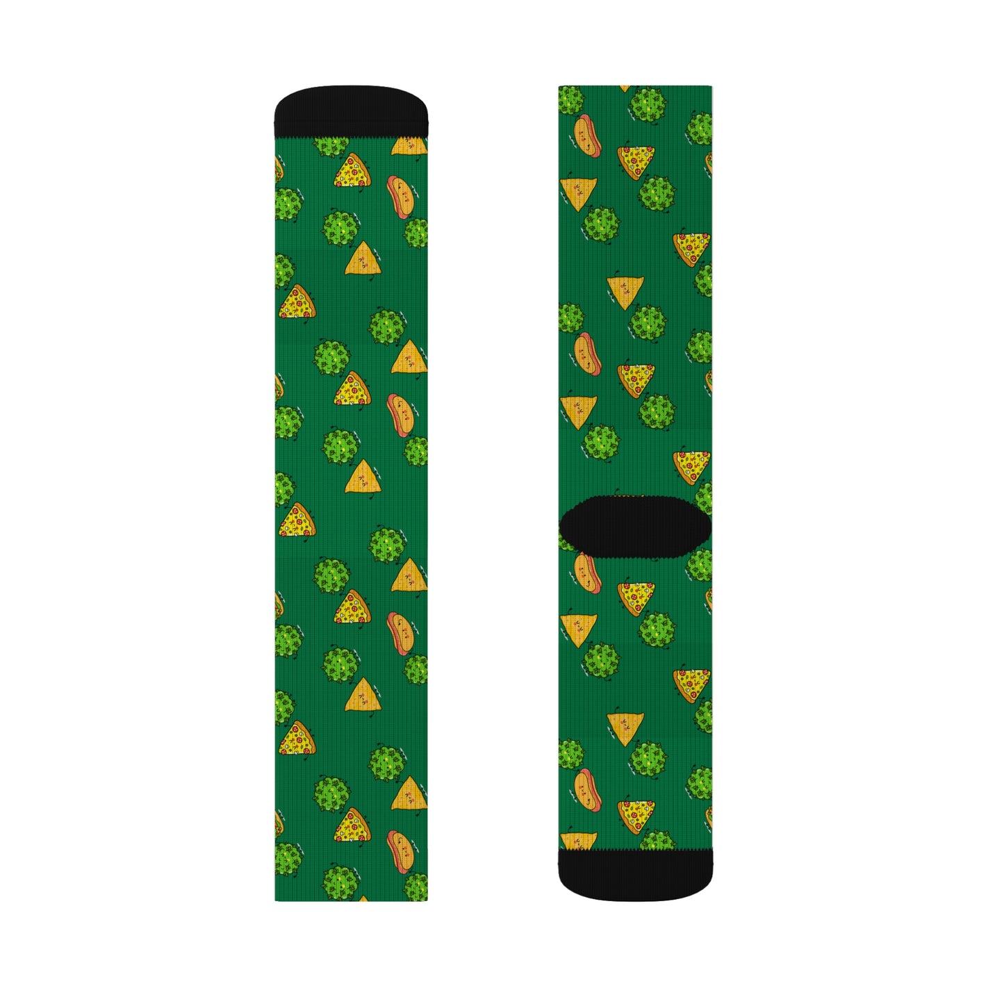 Green Munchies Socks| Unisex