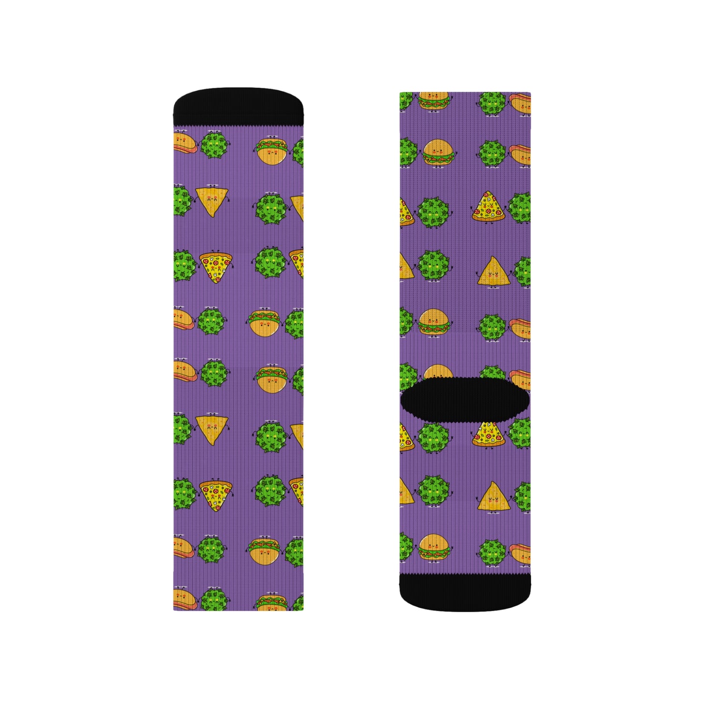 Purple Munchie Socks| Unisex