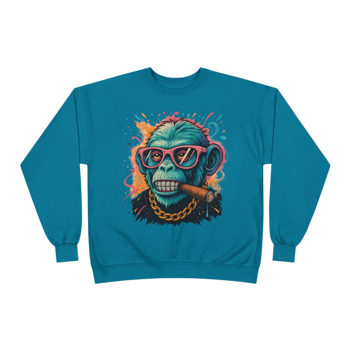 Eco-Friendly 'Boss Mode' Crewneck Sweatshirt, Unisex Cozy Sweatshirt, Casual Streetwear, Gift for Him/Her, Party/Everyday Wear