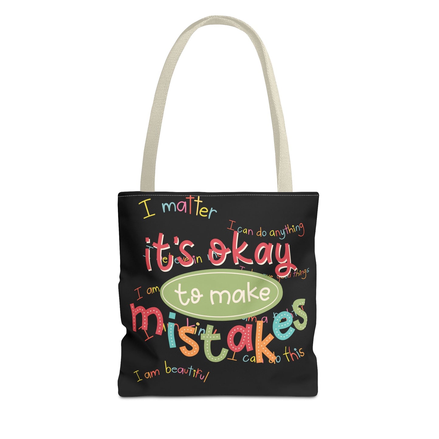 Inspirational Tote Bag - Perfect for Self-Love & Mindfulness