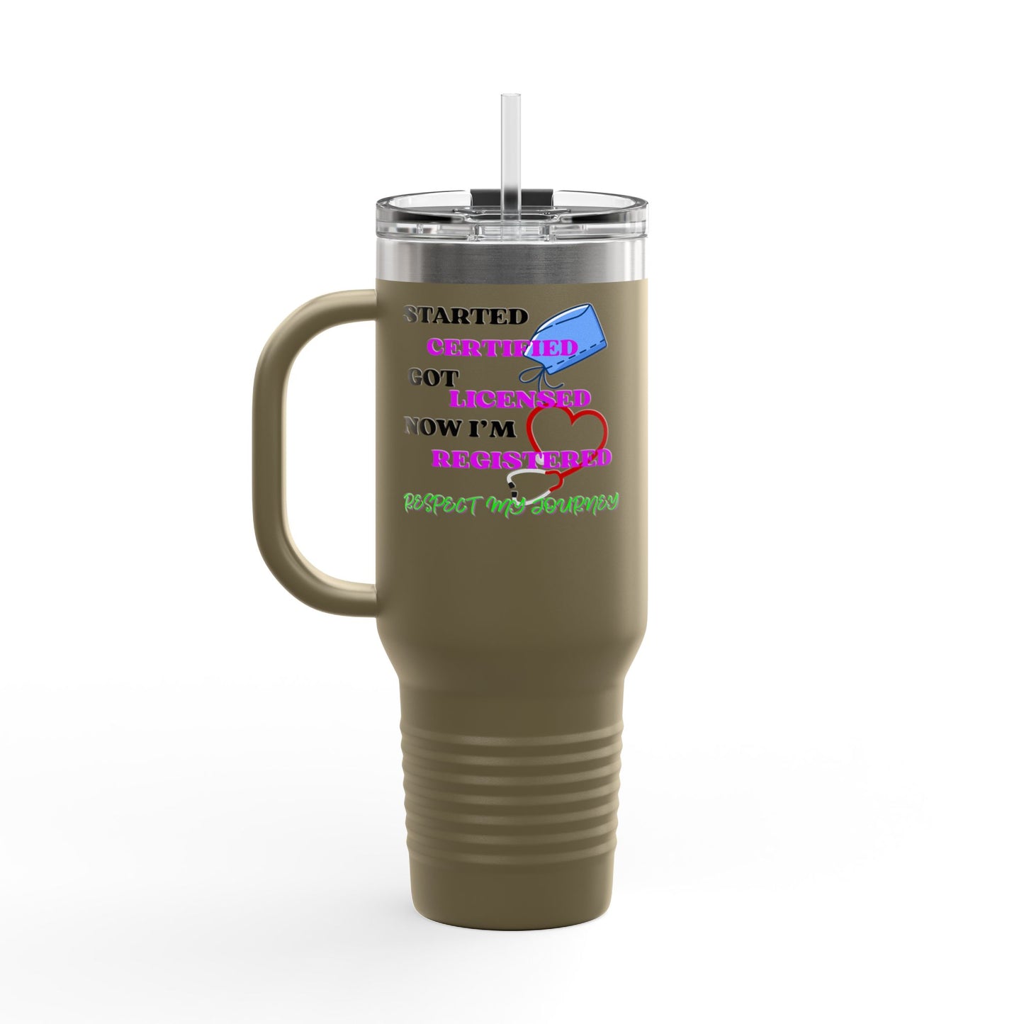 Certified Travel Mug, Licensed Cup for Professionals