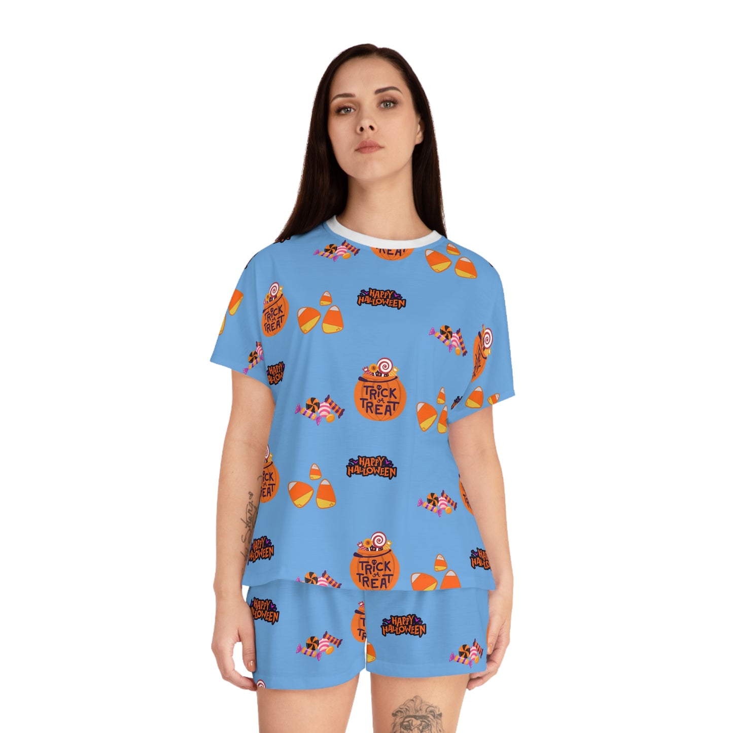 Halloween Women’s Pajama Set, Cozy Sleepwear