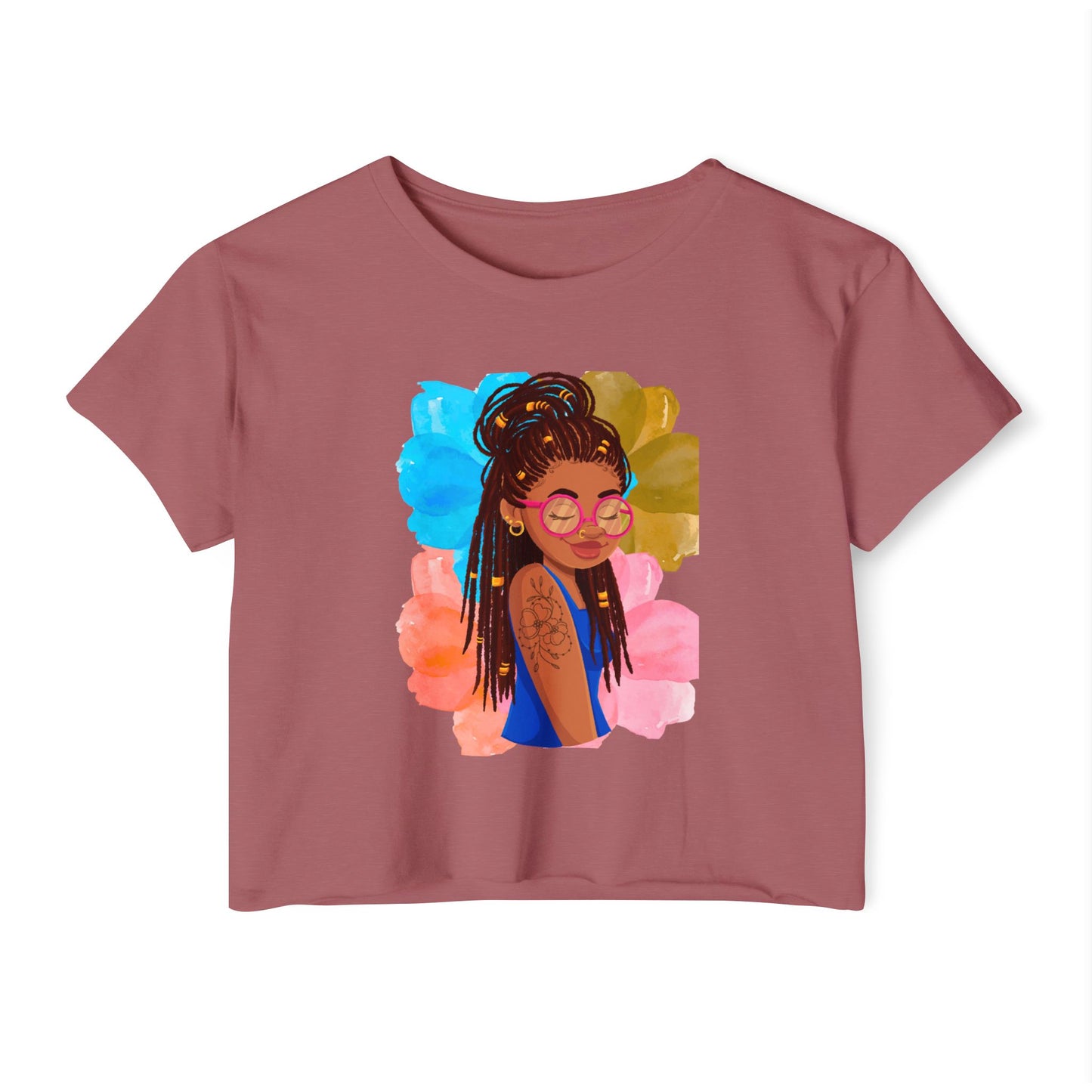 Bohemian Vibes Festival Crop Top