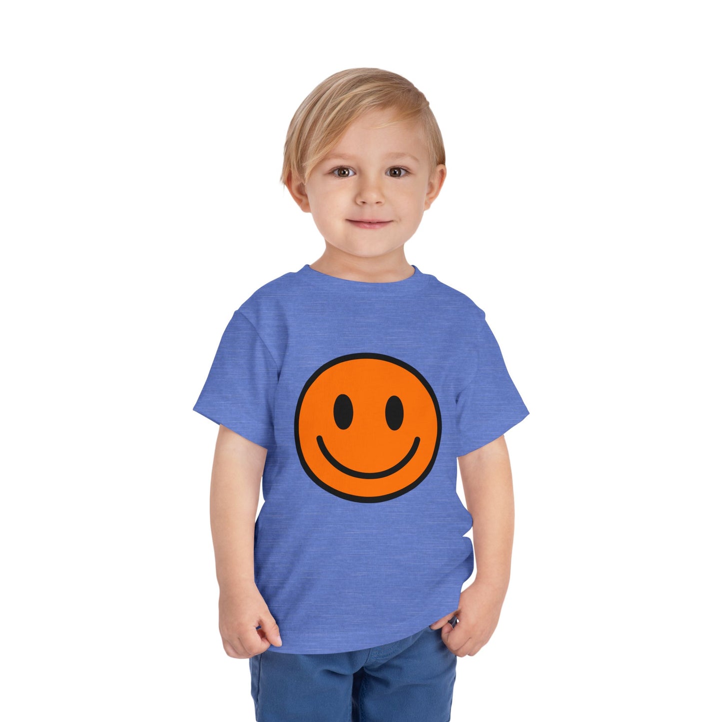 Smiley Face Toddler Tee, Cute Kid's Shirt