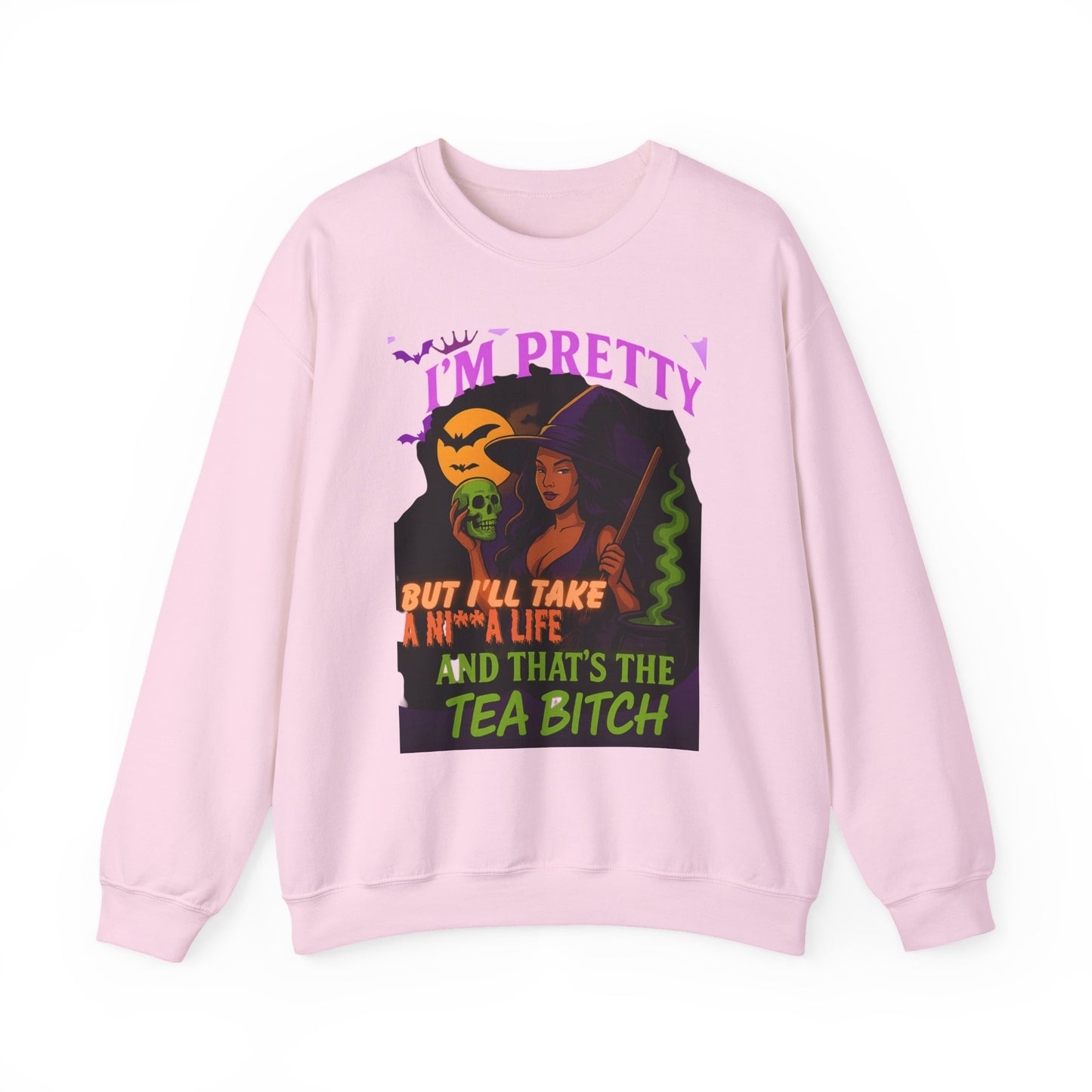 Spooky Vibes Crewneck Sweatshirt - Perfect for Halloween