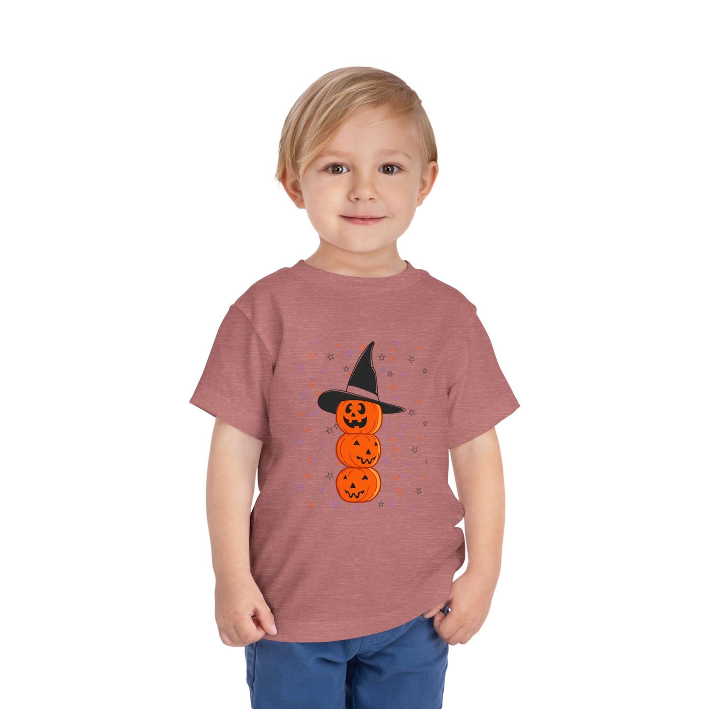 Halloween Pumpkin Tee for Toddlers, Cute Kids Shirt