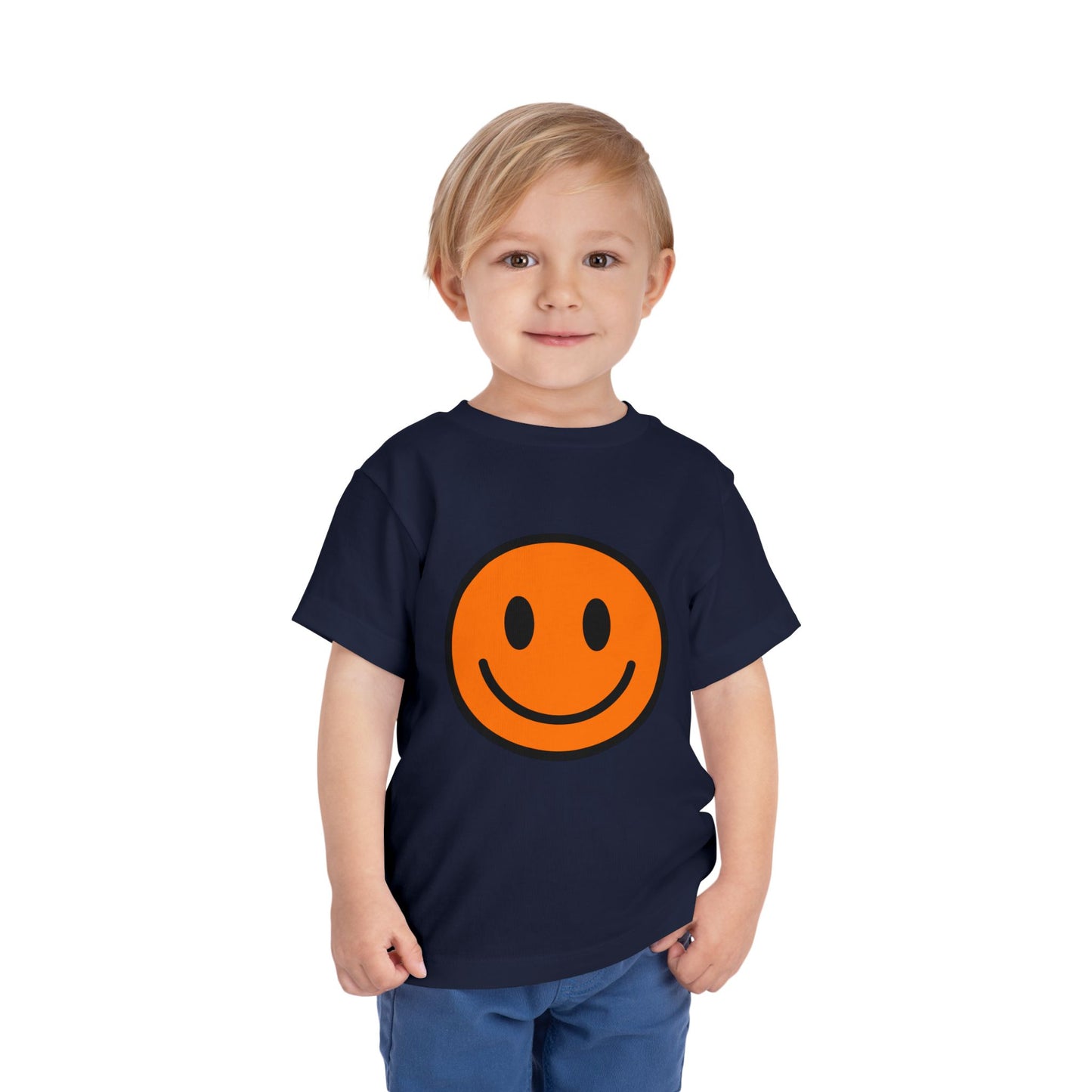 Smiley Face Toddler Tee, Cute Kid's Shirt