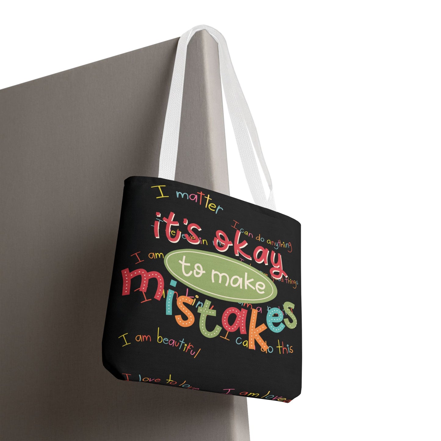 Inspirational Tote Bag - Perfect for Self-Love & Mindfulness