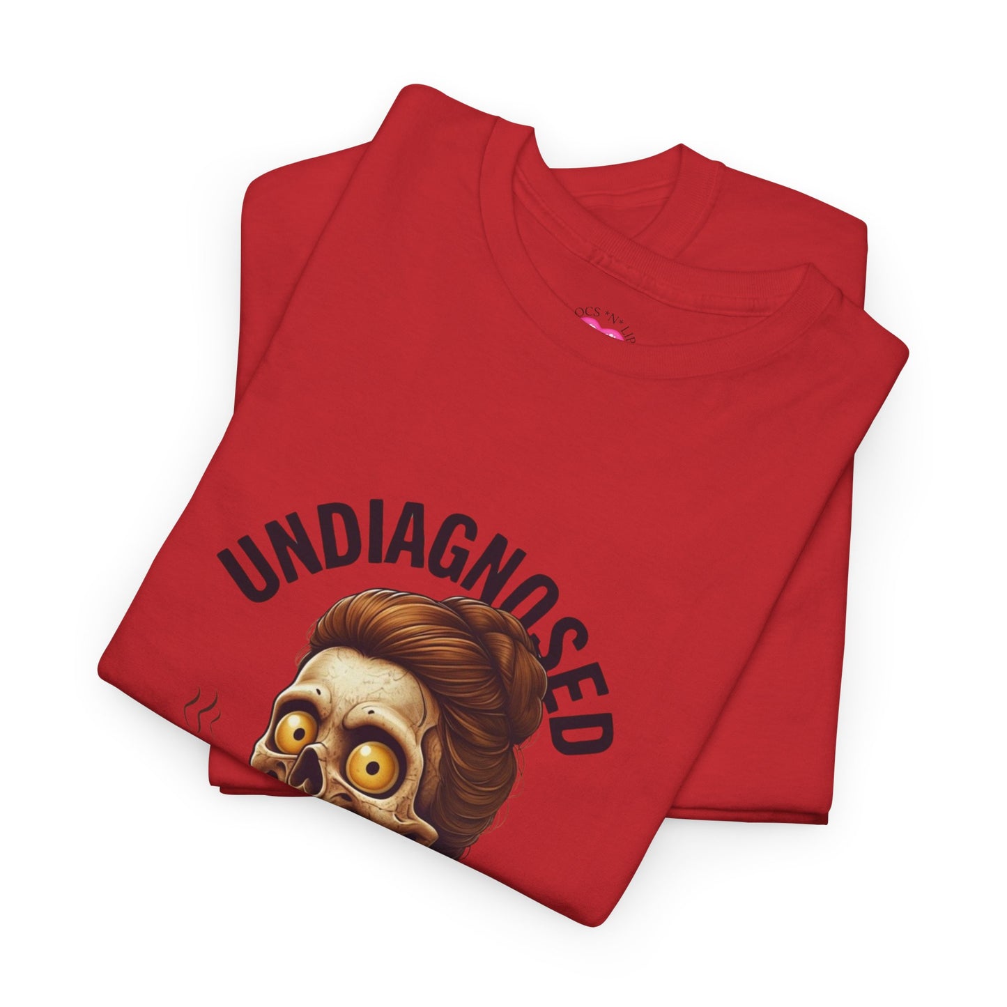 Undiagnosed Skeleton Tee, Funny Graphic T-Shirt