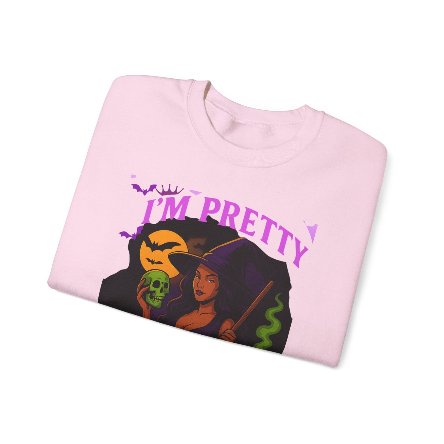 Spooky Vibes Crewneck Sweatshirt - Perfect for Halloween
