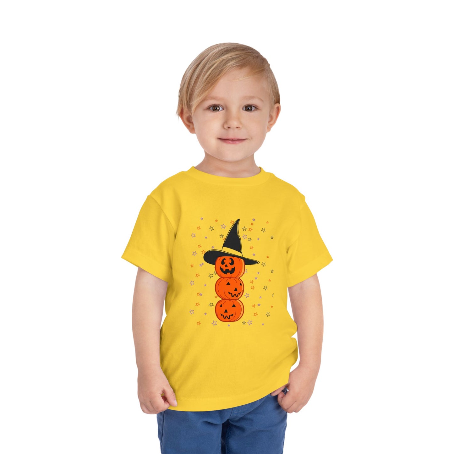 Halloween Pumpkin Tee for Toddlers, Cute Kids Shirt
