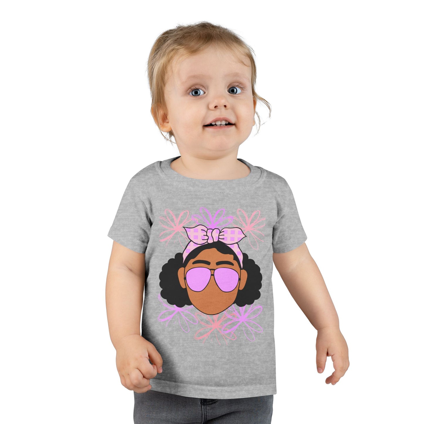 Trendy Toddler Tee: Cool Shades Design