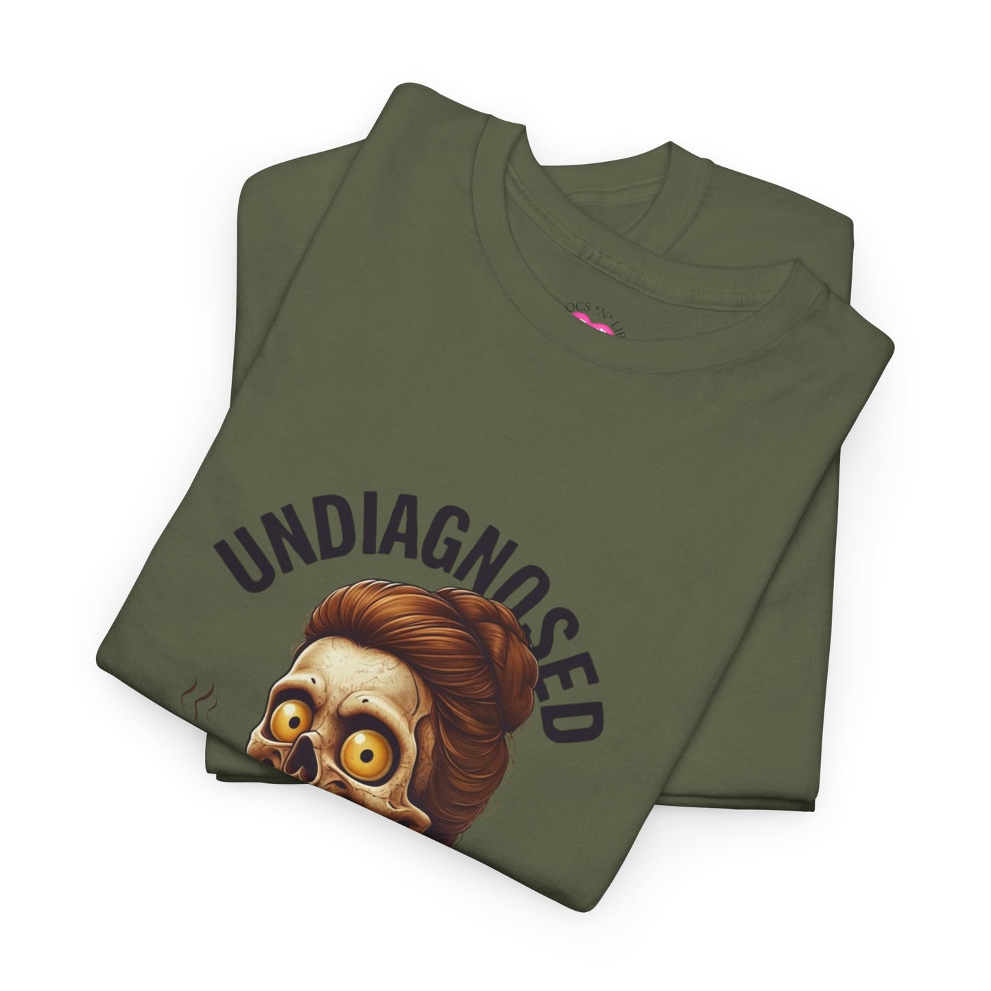 Undiagnosed Skeleton Tee, Funny Graphic T-Shirt
