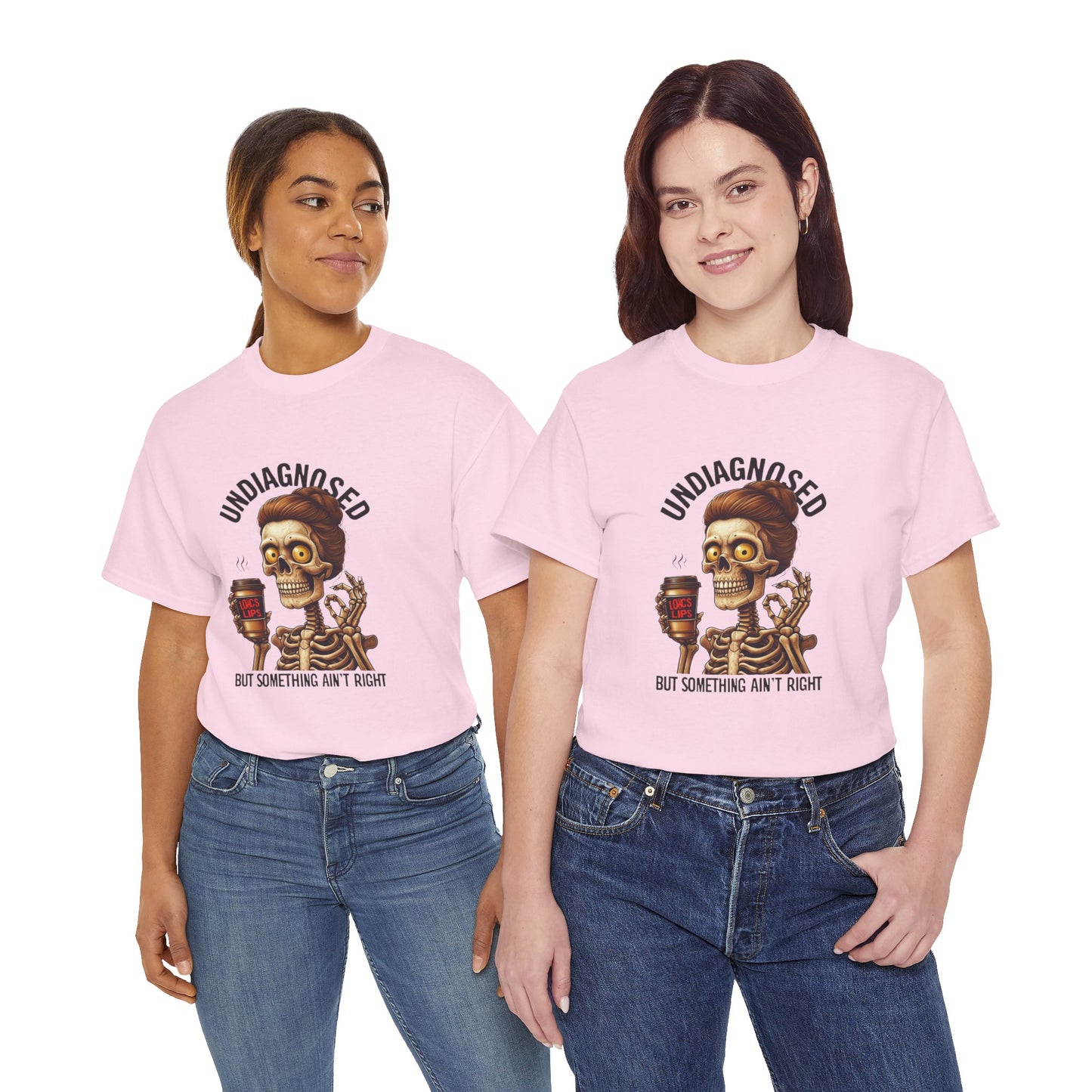 Undiagnosed Skeleton Tee, Funny Graphic T-Shirt