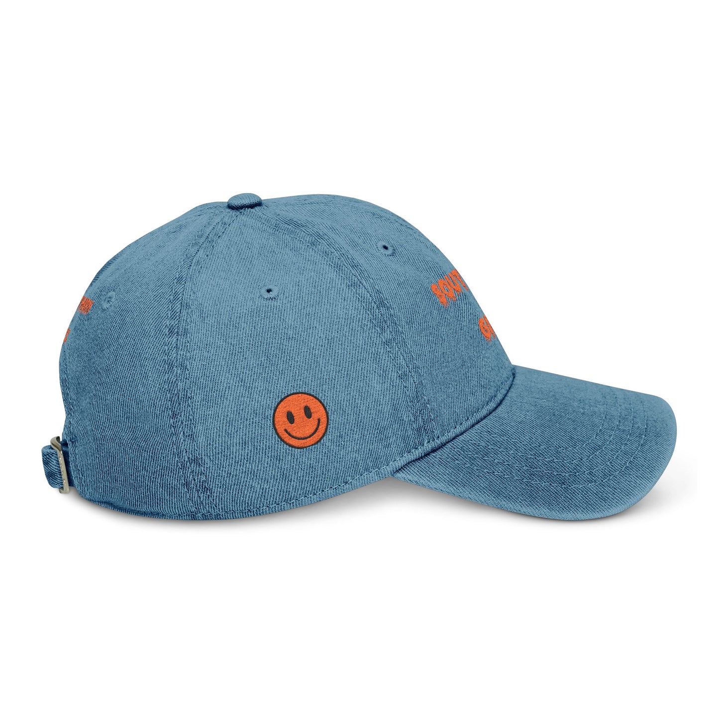 Southern Girl Embroidered Denim Hat, Casual Hat