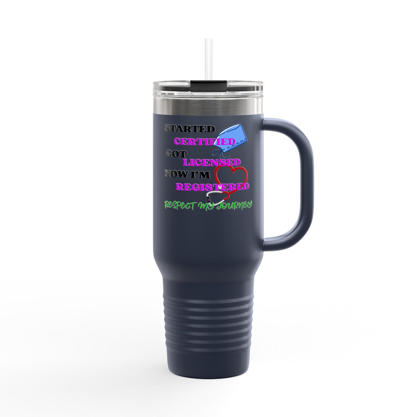 Certified Travel Mug, Licensed Cup for Professionals
