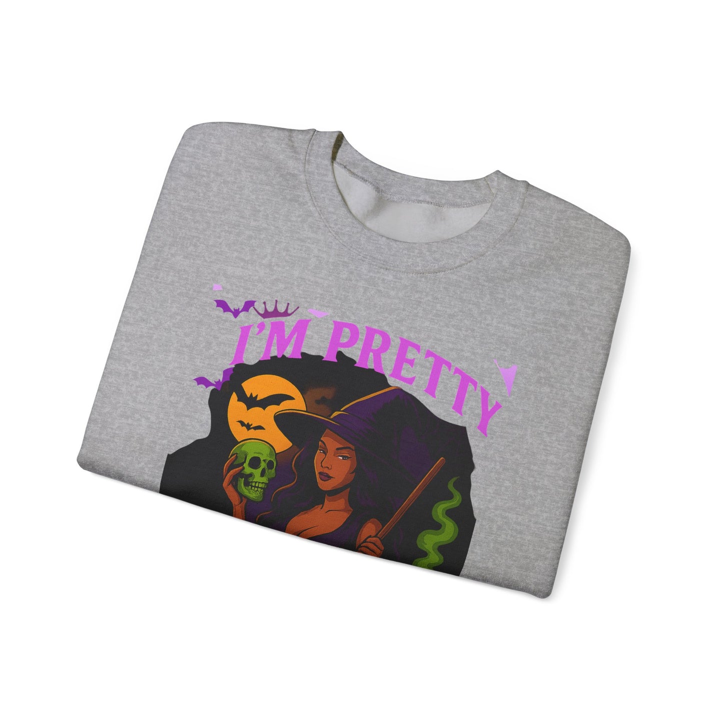 Spooky Vibes Crewneck Sweatshirt - Perfect for Halloween