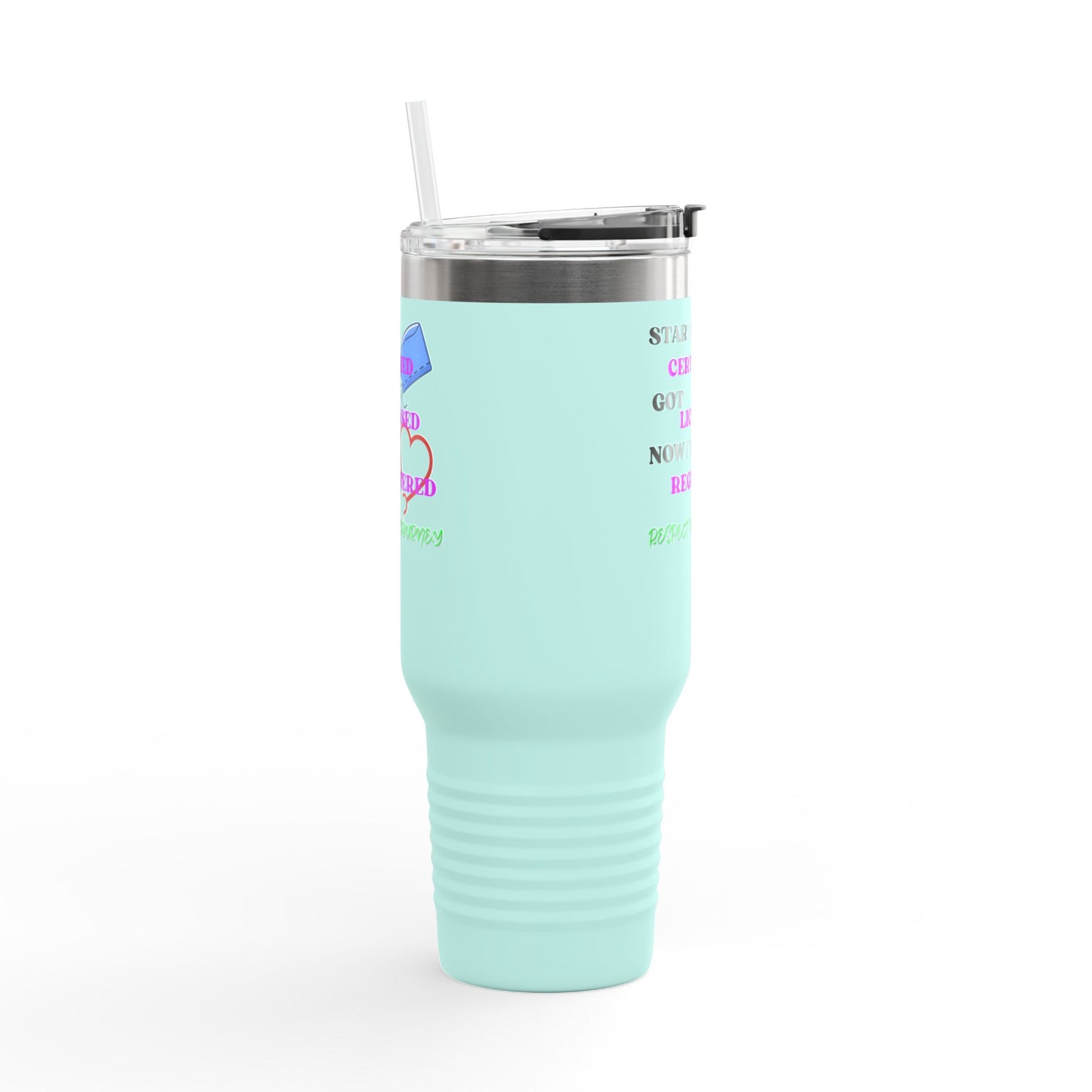 Certified Travel Mug, Licensed Cup for Professionals