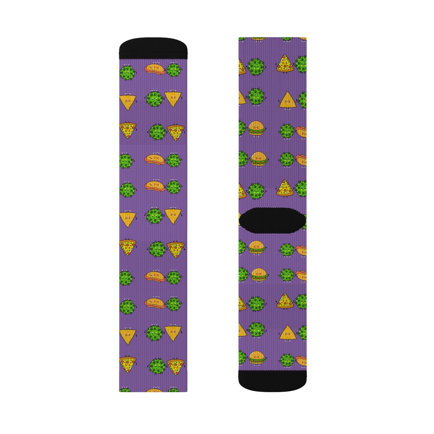 Purple Munchie Socks| Unisex