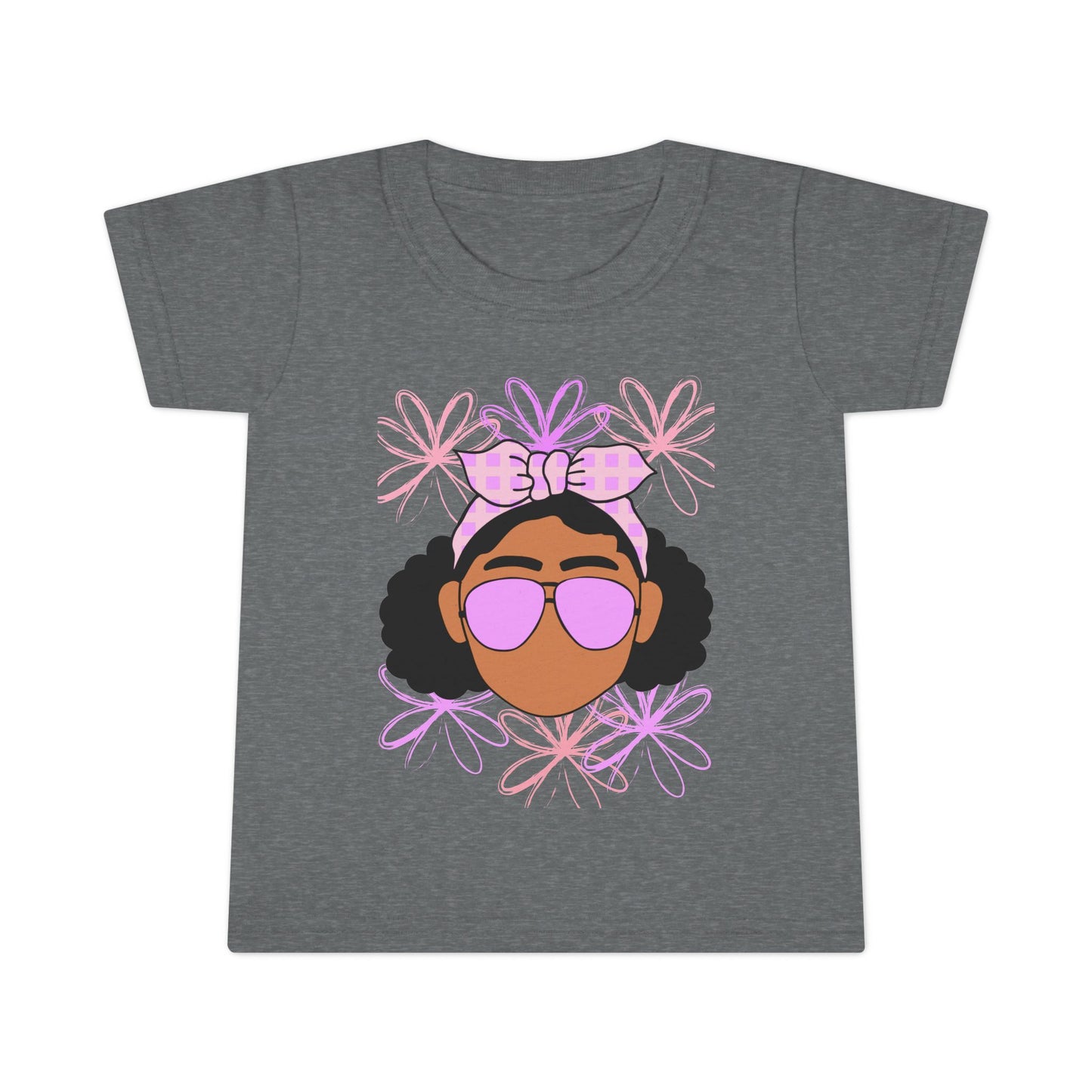 Trendy Toddler Tee: Cool Shades Design